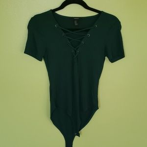 ❌SOLD❌: Teal Bodysuit